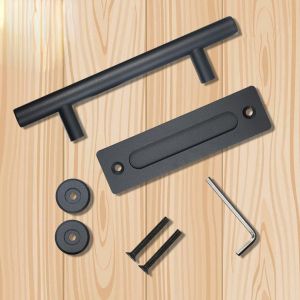 Sliding Barn Door Handle Pull Flush Recessed Wood Door Handle Furniture Hardware ready stock