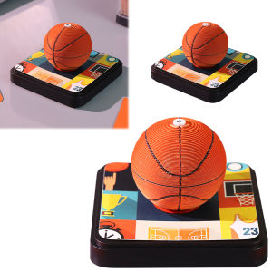 Welcomehome 2025 3D Calendar with LED Light and Pen Holder Paper Carving Art Memo Pad Notepad Housewarming Gift Desktop Decoration