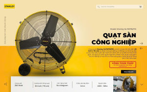 Quạt công nghiệp Stanley 30inch ( 76cm ) SLF307627D - HÀNG CHÍNH HÃNG