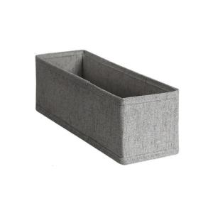 Sturdy Cotton Linen Fabric Closet Organizers Accessory for Delicate Clothing Foldable Storage Box with Drawer Systems