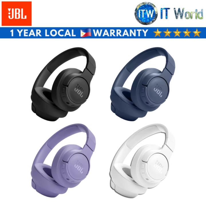 Itw | JBL Tune 720BT Wireless over-ear headphones (Black | Blue ...