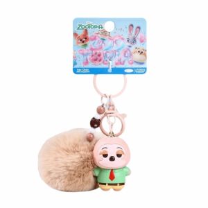 OWNNEW Cute Dolls Cute Doll Pendant Keychain Rabbit Judy Cute Judy Nick Flash Bag Pendant Charms  Cartoon Anime Couple Pet Pendant Backpack
