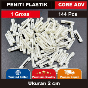 2 Cm Peniti Plastik Nametag Papan Nama 1 Gross