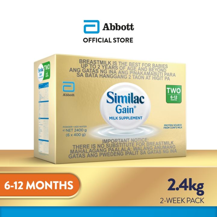 Similac gain 6 to 12 hot sale months price