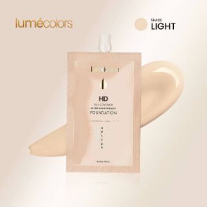 (PROMO) Foundation Sachet Lumecolors 10 ML Alas Bedak Foundation Lumecolors Full HD Warna Light Neutral Sand Fondation Lumecolor Alas Bedak Lume colors Tahan Lama Awet Anti Luntur