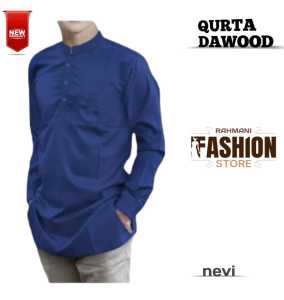 KOKO FASHION PRIA DEWASA QURTA POLOS LENGAN PANJANG DAWOOD MATERIAL KATUN ADEM DAN NYAMAN DESAIN SEDERHANA DAN ELEGAN