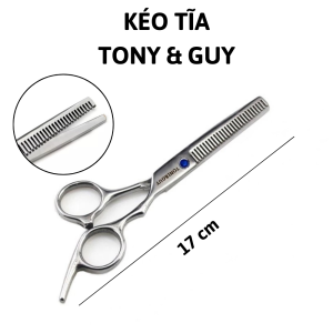 Kéo cắt tỉa tóc TONI&GUY Dùng cụ hớt tóc chuyên nghiệp sắn bén có răng cưa .