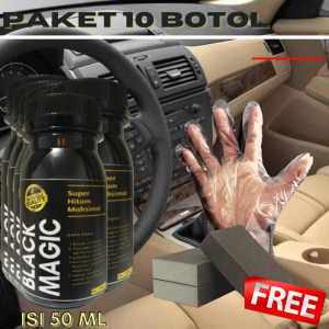 black magic penghitam body permanent 50ML PAKET 10 Botol