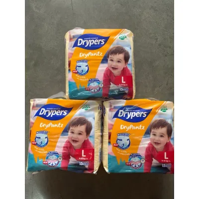 Drypers Drypantz L15pcs x 3 packs Offer