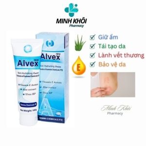 Alvex 100g Kem dưỡng ẩm phục hồi ngăn ngừa khô nứt dày sừng chai da.