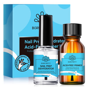 BORN PRETTY Bộ Khử Nước Chuẩn Bị Làm Móng 15ML Không Cần Mài Móng Nghệ Thuật Không Cần Đèn LED UV