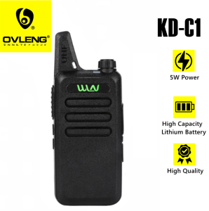 WLN KD-C1 UHF 400-470Mhz Wireless 5W Two Way Radio Walkie Talkie