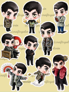 STICKER CUTTING LEE SEUNG GI JIPSABU EDITION WATERPROOF