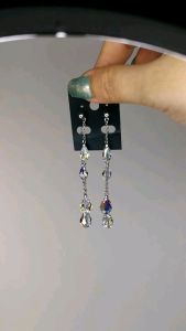 [D.T.C Crystals] Handmade 2ways Earrings with Swarovski Crystals