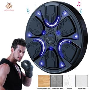 Welcomehome Music Boxing Machine Intelligent Boxing Target BT Link Boxing Fitness Trainer for Kids Adults Home Exercise