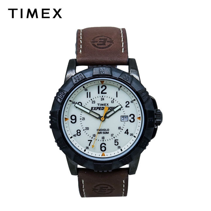 Timex Expedition Rugged Core Brown Leather Analog Quartz Watch For Men T49990 OUTDOOR Lazada PH