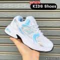 รุ่นNB 530 (Sz.30-36EU) แนะนำเผื่อ 1 ไซส์ สีขาวกกรมท่า เหมาะสำหรับเด็ก ใส่สบาย นุ่มเท้า V67D01. 