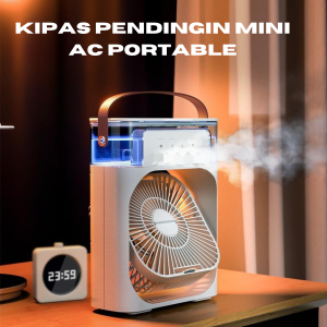 NEW IMPORT - KIPAS PENDINGIN MINI AC PORTABLE AIR COOLER RUANGAN