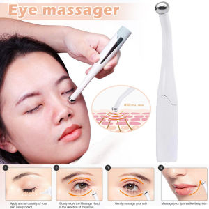 Ready Stock OBlue 2 in 1 Electric Anti Aging Wrinkle Eye Massager Micro-current Negative Ion Eyes Care Device