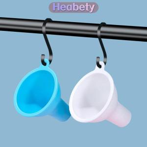 Heabety 8cm Silicone miệng rộng Phễu sữa powde đậu Phễu cỡ lớn đa chức năng rượu rò rỉ dầu rò rỉ phụ kiện nhà bếp