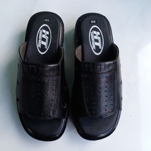 Dép Nam Da Bò Đế Cao Cậu Chủ DC11 siêu bền siêu nhẹ