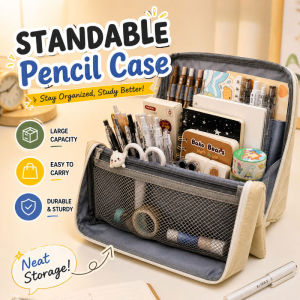 Large Capacity Pencil Case Korea Aesthetic Multifunctional Multi-layer Storage Lassified Makeup Bag