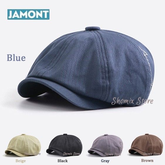 JAMONT BRITISH Topi Baret Sutradara Style Topi Dewasa Newsboy Flat