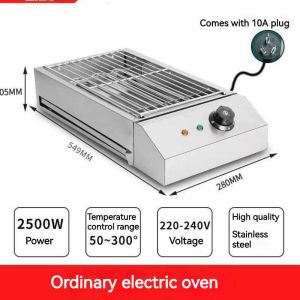 High Power Stainless Steel eless Grill Indoor Household Commercial Electric Barbecue Machine