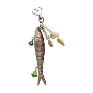 Charming Aquatic Animal Key Holder Lightweight Design Unique Gift For Ocean Enthusiasts Everyday Carry Essential