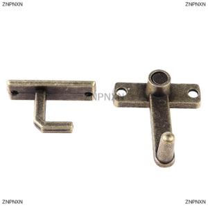 [COD] ZNPNXN 1 PC sliding window door LOCK มือจับโลหะประตูสลักโซ่สีบรอนซ์สลัก