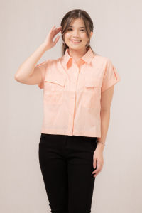 RIMINI - Atasan Wanita Cargo Korean Style XS-XL - Inzio Top 7046