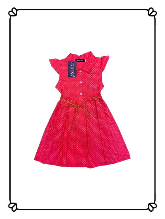 cod Guess dress for kids 47years Lazada PH