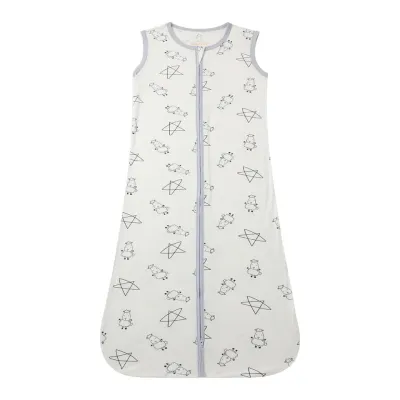 Wearable Blanket Zip Cute Big Star & Sheepz White