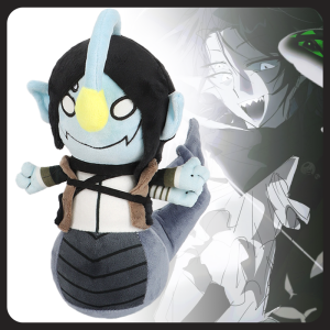 23cm Pressure Sebastian Solace Plush Toy Soft Stuffed Game Anime Figure Doll Peripheral Kids Birthday Gifts Game Fans Halloween Decor