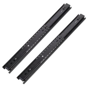 1Pair Cold Rolled Steel Drawer Slides Soft Close Drawer Track Rail Cabinet Drawer Track Slide Sliding Furniture Hardware