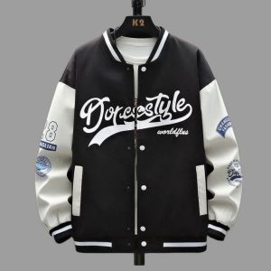 JAKET BASEBALL DORESTYLE || BASEBALL PRIA & WANITA || TEBAL GRAMASI 260