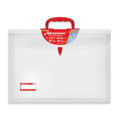 Plastic Expanding Clear Envelope Long/Short with or without Handle 1pc