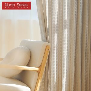 1PC Modern Soft Fabric Window Curtain: Enhance Your Living Room