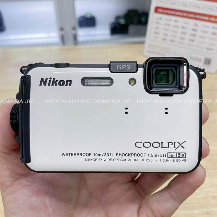 MÁY ẢNH NIKON COOLPIX AW100, MÁY ẢNH COMPACT DU LỊCH NHỎ GỌN, QUAY VIDEO FULL HD