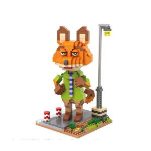 ของเล่น ตัวต่อ เลโก้ ชุดตัวการ์ตูน ซูโทเปีย Nick จำนวน 560 ชิ้น_9723