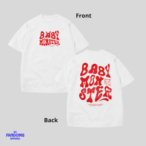✅ BABYMONSTER - Monstiez - Streetwear Kpop Inspired T-shirt .C