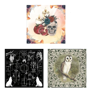 Sang trọng velvets tarots thẻ Khăn trải bàn đẹp Crafted tarots vải đọc cho Tabletop chơi game