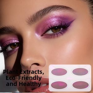 GUAIP Eye Shadow Paste Feel Eye Shadow Tattoo Stickers Fake Tattoo Wedding Tool Temporary Tattoo Face Flash Powder Style Waterproof Change Color Tattoo Decals Party