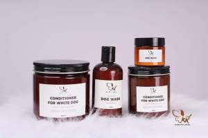 Bột kem tẩy lông an toàn cho thú cưng 150gam ( bột tẩy 50gam + kem trợ tẩy 150gam)