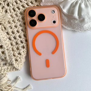 HOCE Ultra Thin Magnetic For MagSafe Case For iPhone 17 Air 16 15 14 13 12 Pro Max With Film Protector Matte Hard PC Cover