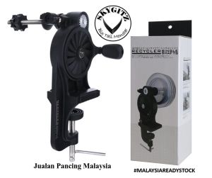 SKYGITZ MALAYSIA Recycler Single Shalfts Line Winder Portable Table Clamp Adjustable Fishing Reel Spooler Machine