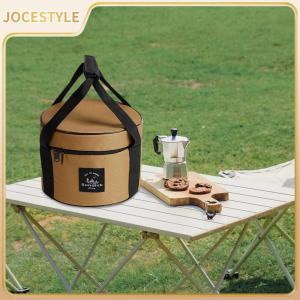 JOCESTYLE BBQ & Picnic Tableware Storage Pouch Waterproof Oxford Cloth for Outdoor Use