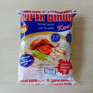 Super Bihun Vermicelli / Rice Flour Instant Food Goreng Kuah Sapi Kuah Ayam 51 Gr