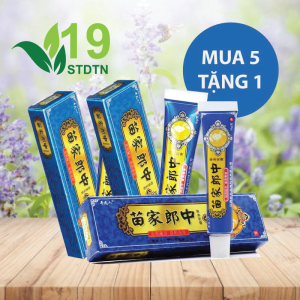 Combo 5 Tuýp Kem Bôi Nấm Xanh (Tặng thêm 1 tuýp) - Chuyên dùng bôi ngoài da (hắc lào lang ben nấm da mề đay viêm da cơ địa á sừng vảy nến tổ đỉa viêm da dị ứng viêm da dầu viêm nang lông ngứa nứt nẻ nước ăn chân tay...