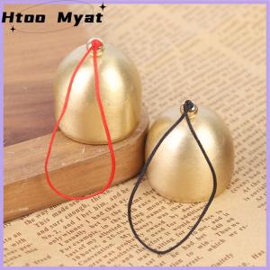 tantuoye 1pcs โลหะทองแดงระฆังตกแต่งจี้ประตูระฆัง DIY หัตถกรรมลมตีระฆังทำ